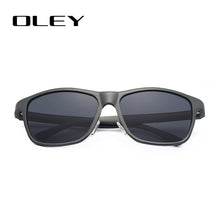 Load image into Gallery viewer, OLEY Brand Men&#39;s Polarized Sunglasses Business Classic  Full Frame Aluminum Magnesium Glasses Women UV400 goggles