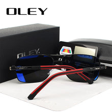 Carica l'immagine nel visualizzatore di Gallery, OLEY Brand Men's Polarized Sunglasses women Sun Glasses Driving Goggles Oculos Support logo customization Y8724