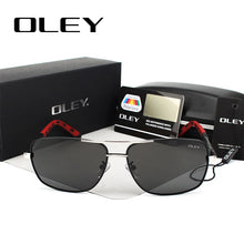 Carica l'immagine nel visualizzatore di Gallery, OLEY Brand Men's Polarized Sunglasses women Sun Glasses Driving Goggles Oculos Support logo customization Y8724