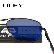 Carica l'immagine nel visualizzatore di Gallery, OLEY Brand Men's Polarized Sunglasses women Sun Glasses Driving Goggles Oculos Support logo customization Y8724