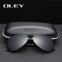 Load image into Gallery viewer, OLEY Brand Polarized Sunglasses Men Classic pilot sun glasses Driving anti-glare UV400 goggles For Men women YA541