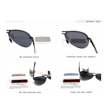 Load image into Gallery viewer, OLEY Brand Polarized Sunglasses Men Classic pilot sun glasses Driving anti-glare UV400 goggles For Men women YA541