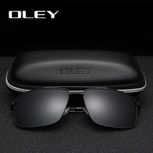 Load image into Gallery viewer, OLEY Brand Polarized Sunglasses Men  Classic Square glasses  For Women Oculos masculino Male Customizable logo Y1923