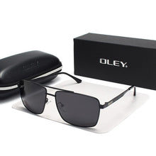 Load image into Gallery viewer, OLEY Brand Polarized Sunglasses Men  Classic Square glasses  For Women Oculos masculino Male Customizable logo Y1923