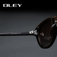Load image into Gallery viewer, OLEY High Quality Cat Eye Sunglasses Women brand designer Polarized Sun Glasses for woman Driving goggles gafas zonnebril dames