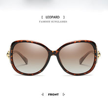 Load image into Gallery viewer, OLEY Retro Sunglasses women Polarized  brand designer big frame Fox eyewear diamond Oculos de sol femininos