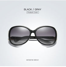 Load image into Gallery viewer, OLEY Retro Sunglasses women Polarized  brand designer big frame Fox eyewear diamond Oculos de sol femininos