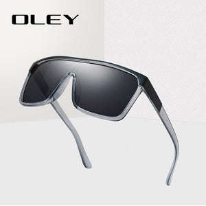 OLEY pilot Style Sunglasses Men Plus Shape Outdoor Anti-reflective Sun Glasses Women custom logo