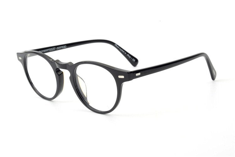 OLIVER Gregory Peck OV5186 Vintage Eyeglasses Women Clear Frame Men Optical Frame for Prescription Lens  Round Glasses PEOPLES