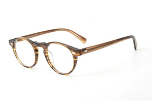 OLIVER Gregory Peck OV5186 Vintage Eyeglasses Women Clear Frame Men Optical Frame for Prescription Lens  Round Glasses PEOPLES