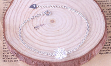 Load image into Gallery viewer, Wholesale Fashion present High Quality 925 Sterling Silver small fresh Daisy Sunflower Gift Women Bracelets Bangles SZ28