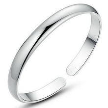Load image into Gallery viewer, Wholesale Jewelry Fashion Sweet Bohemia Woman Man Child Fine Pattern 999 Sterling Silver Bracelet Bangles Adjustable SZ49