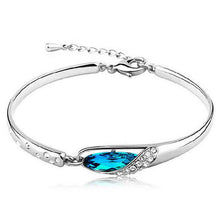 Load image into Gallery viewer, Wholesale jewelry round woman fashion star lucky bead 925 Sterling Silver adjustable Bangles SZ03