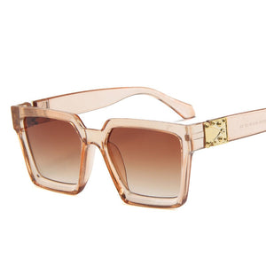 ONEVAN 2023 Square Sunglasses Men  Brand Designer Men Eyeglasses  Retro  UV400 Gafas De Sol Hombre