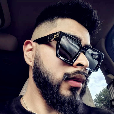 ONEVAN 2023 Square Sunglasses Men  Brand Designer Men Eyeglasses  Retro  UV400 Gafas De Sol Hombre
