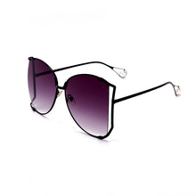 Load image into Gallery viewer, ORELDIA 2023 Brand Pearl Semicircle Sunglasses Women Big Frame Gradient Sunglasses Women Oculos Unisex Glasses