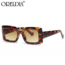 Carica l'immagine nel visualizzatore di Gallery, ORELDIA Colorful Square Sunglasses Ladies Candy Color Glasses Retro Rectangular Trend Sunglasses Sunglasses UV400 Men