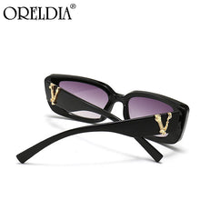 Load image into Gallery viewer, ORELDIA Retro Sunglasses Ladies Brand Designer Sunglasses Men Rectangular Small Frame Gradient Color Glasses UV400