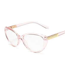 Carica l&#39;immagine nel visualizzatore di Gallery, OUTMIX Donne Cat Eye Anti Luce Blu Occhiali 2022 Trend Cateye Nero Cornice Miopia Specchio Ottico Femminile per la Guida All&#39;aperto