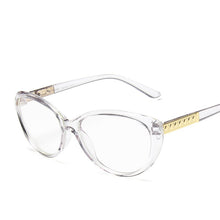 Carica l&#39;immagine nel visualizzatore di Gallery, OUTMIX Donne Cat Eye Anti Luce Blu Occhiali 2022 Trend Cateye Nero Cornice Miopia Specchio Ottico Femminile per la Guida All&#39;aperto
