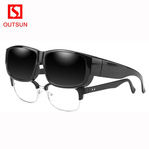 OUTSUN 2022  DESIGN Unisex Polarized Fit Over Sunglasses Men Over The Prescription glasses Rx Insert cover sunglasses145