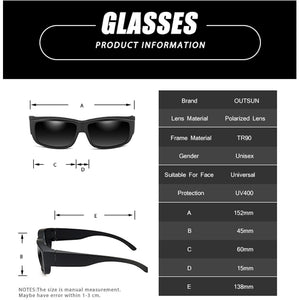 OUTSUN 2022  DESIGN Unisex Polarized Fit Over Sunglasses Men Over The Prescription glasses Rx Insert cover sunglasses145