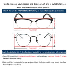 Load image into Gallery viewer, OUTSUN 2022  DESIGN Unisex Polarized Fit Over Sunglasses Men Over The Prescription glasses Rx Insert cover sunglasses145