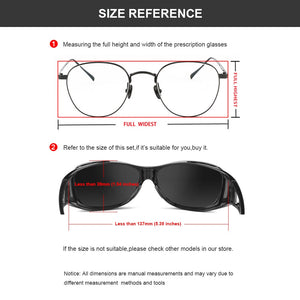 OUTSUN Brand OVER-FIT Polarized Sunglasses Men Women Outdoor Sports Glasses UV400 Fishing Sunglasses Prescription Glasses OS098