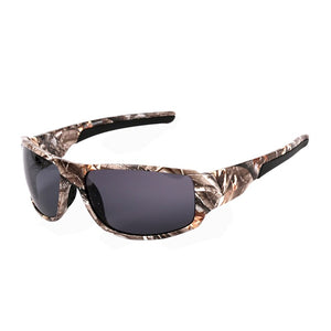 OUTSUN Camo Polarized Sunglasses Men Women Sport fishing Driving Sun glasses Brand Designer Camouflage Frame De Sol with Case