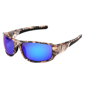 OUTSUN Camo Polarized Sunglasses Men Women Sport fishing Driving Sun glasses Brand Designer Camouflage Frame De Sol with Case