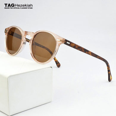 OV5186 Brand vintage polarized sunglasses men  designer sun glasses for women 2023 retro Driving Mirror Goggle