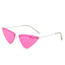 Load image into Gallery viewer, OVZA Rimless Sunglasses Woman  Brand Cat Eye Sun Glasses Ladies S2041