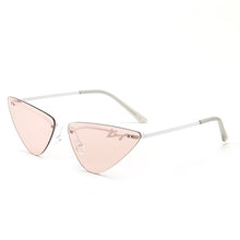 Load image into Gallery viewer, OVZA Rimless Sunglasses Woman  Brand Cat Eye Sun Glasses Ladies S2041