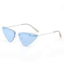 Load image into Gallery viewer, OVZA Rimless Sunglasses Woman  Brand Cat Eye Sun Glasses Ladies S2041