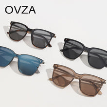 Carica l&#39;immagine nel visualizzatore di Gallery, Occhiali da sole da donna oversize OVZA Designer di marca 2023 Occhiali da vista da uomo Lenti riflettenti S6072