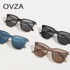 Occhiali da sole da donna oversize OVZA Designer di marca 2023 Occhiali da vista da uomo Lenti riflettenti S6072