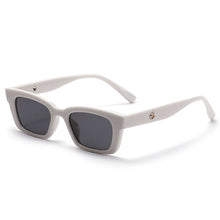 Load image into Gallery viewer, Rectangle Narrow Frame Mens Sunglasses Brand Designer Fashion Black Sun glasses for Women Anti-UV S1077