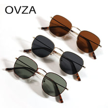 Load image into Gallery viewer, OVZA Ultra-light Mens Sunglasses Brand Designer Classic UV Protection Sun Glasses Women  Rectangle Style S2074