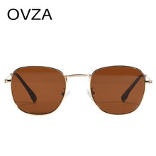 Load image into Gallery viewer, OVZA Ultra-light Mens Sunglasses Brand Designer Classic UV Protection Sun Glasses Women  Rectangle Style S2074