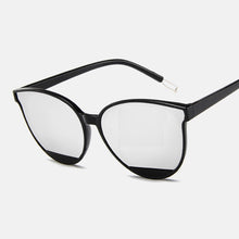 Load image into Gallery viewer, Ocean Sun Glasses  Round Frame Sunglasses  Classic Oval Red Ladies Mirror Female Vintage  glasses