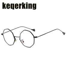 Load image into Gallery viewer, Octagon Prescription Eyeglasses Frames Elegant Metal Round Optical Frame Women And Men Spectacles Unisex Myopia Glasses Frame