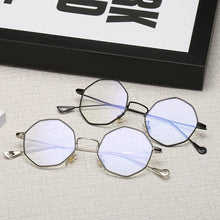 Load image into Gallery viewer, Octagon Prescription Eyeglasses Frames Elegant Metal Round Optical Frame Women And Men Spectacles Unisex Myopia Glasses Frame