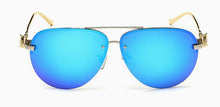 Load image into Gallery viewer, Oculos Masculino Summer Style Sunglasses Fox Design Colorful Reflective Coating Color Film Senior Polarized Sun Glasses Uv 400