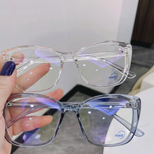 Load image into Gallery viewer, Office Anti Blue Light Glasses Men Computer Glasses Gaming Transparent TR Eyewear Frame Women Anti Blue Ray Eyeglasses