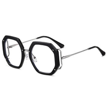 Load image into Gallery viewer, Office Anti Blue Light Glasses Women Computer Glasses Unique Big Polygon Round Eyewear Optical Spectacle Eyeglasses