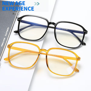 Office Anti Blue Light Oversized Glasses Computer Women Blue Blocking Gaming Big Size Men Eyeglasses Frame 2023 Trends