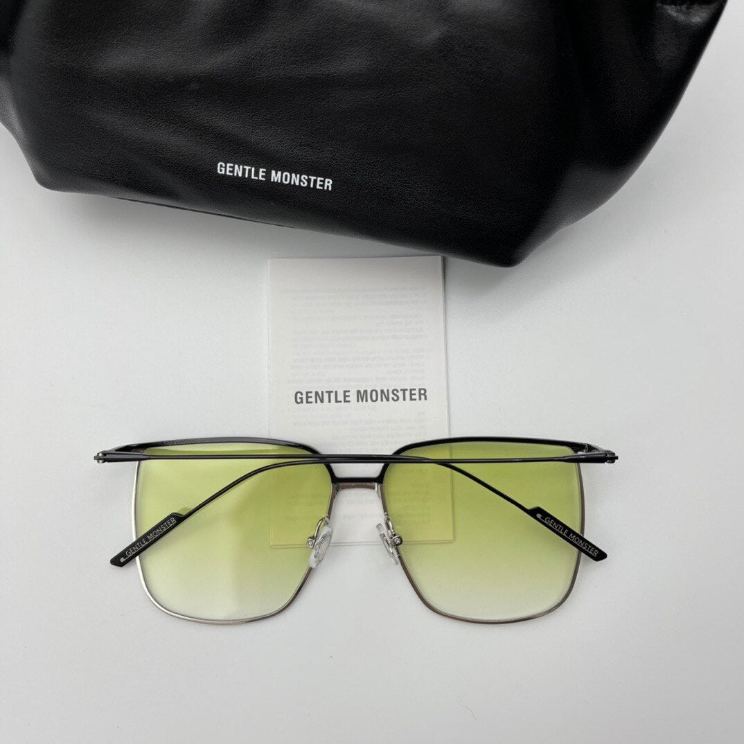 Officially Authorized Gentle Monster Brand GM Men's Sun Glasses Women's Sunglasses  Wild Couple Glasses With Original Box