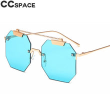 Load image into Gallery viewer, Ojo de gato sin montura gafas de sol hombres mujeres moda 2023 tonos UV400 gafas Vintage gafas 47818