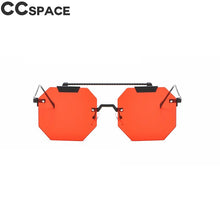 Load image into Gallery viewer, Ojo de gato sin montura gafas de sol hombres mujeres moda 2023 tonos UV400 gafas Vintage gafas 47818