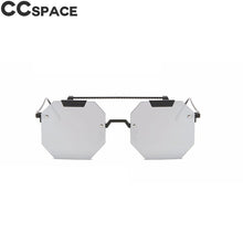 Load image into Gallery viewer, Ojo de gato sin montura gafas de sol hombres mujeres moda 2023 tonos UV400 gafas Vintage gafas 47818